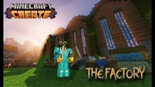 I Built a FACTORY in Minecraft Create [upl. by Riddle]