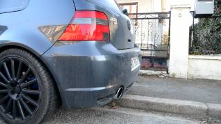 VW Golf Mk4 R32 DSG Cold Start [upl. by Ydna843]