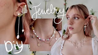 DIY Jewelry  Supplies Haul  Lots Of Cute And Pretty Ideas  Bead And Wire Jewelry [upl. by Meer]