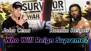 Shocking FaceOff John Cena vs Roman Reigns  Who Will Reign Supreme [upl. by Melisenda]