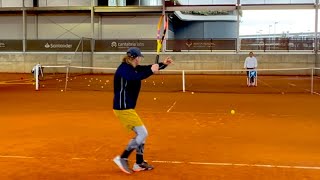 Master Tennis Technique Academy Level Forehand Training Net Game to Baseline Domination Like a Pro [upl. by Ahrat]