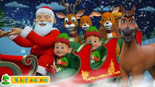 Vive le Vent Chants de Noël et Plus Chansons pour Bébés et Enfants par Little Treehouse française [upl. by Ulrica37]