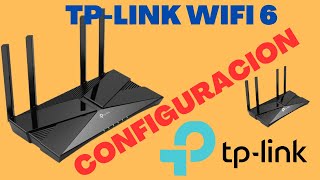 TPLINK WIFI 6 MODELO XX230vUS1 AX1800 CONFIGURACION [upl. by Odericus]