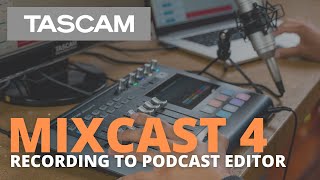 MIXCAST 4  Recording to Podcast Editor [upl. by Haneekas]