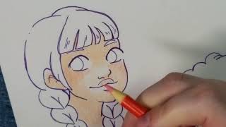 Crayola Color Pencils Challenge [upl. by Dyan]