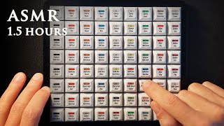 ASMR Mechanical Keyboard Switch Tester  15 hrs Soft Spoken [upl. by Lisetta681]