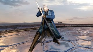 【DevilMayCry4SE】バージル 刀技モーション鑑賞動画【居合】Vergil KATANA Actions（Moveset） [upl. by Anileme791]