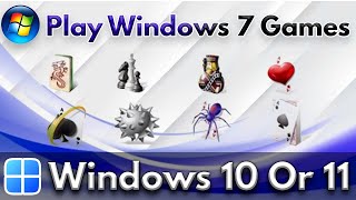 How To Get or install Windows 7 Games in Windows 10  11 or windows 8 PC [upl. by Alrad]