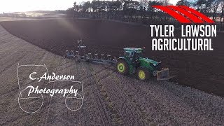 Tyler Lawson Agricultural Ploughing [upl. by Nirehs]