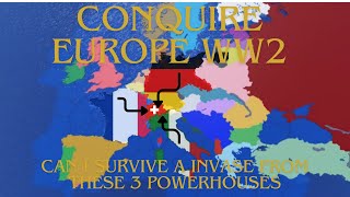 Can Switzerland hold down fort Conquer Europe WW2 [upl. by Nodnnarb]