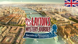 Laytons Mystery Journey iOS  All Cutscenes English [upl. by Atsylac]