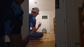 Dart trick shots [upl. by Lemrahc240]