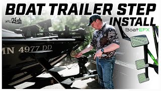 Easy Boat Trailer Step Installation Guide [upl. by Steinman814]