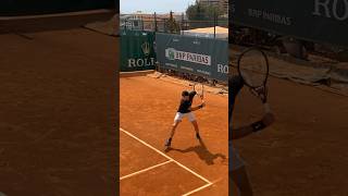 Grigor Dimitrov One handed Backhand in Slow Motion tennis dimitrov sinner tennistraining art [upl. by Rehsa]