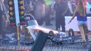 Erbacher Victory Top Fuel Dragster  NitrOlympx 2015 [upl. by Gnilsia]