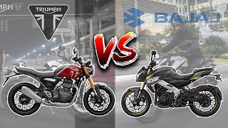 2024 Bajaj Pulsar NS 400Z VS Triumph Speed 400 Full Comparison  Which One Should You Buy 😍😍 [upl. by Cuyler232]