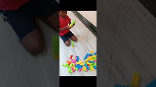 How to make easy robot with building blocks [upl. by Ardin]