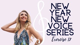 Sing legato exercise 17 New Year New Voice Series [upl. by Odlanyar777]