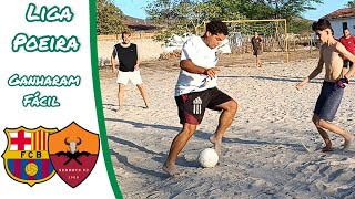 LIGA POEIRA  Barcelona vs Serrote [upl. by Disario]