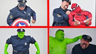 Superhero Police Compilation [upl. by Dewhirst]