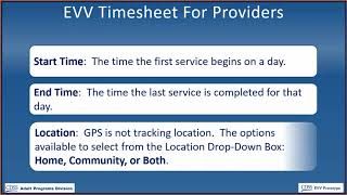 EVV Stakeholder Demonstration [upl. by Zaraf]