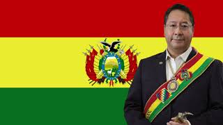 President Luis Arce 2023 Bolivia National Anthem [upl. by Yracaz]