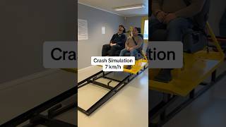 Crash Simulation 7 kmh 45 mph by MrTraffiQ For educational purposes only [upl. by Gnaht157]