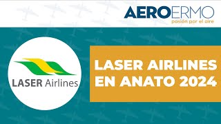 Laser Airlines en la Vitrína Turística Anato 2024 [upl. by Pattani]