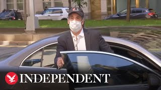 Michael Cohen arrives home after release from prison [upl. by Sioled767]