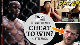 Did Daniel Cormier CHEAT to beat Stipe Miocic  DC Knock out Stipe to become Heavyweight Champion [upl. by Ivad]