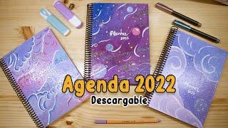 Agenda 2022 para imprimir gratis [upl. by Eneleh]