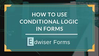 How To Create Moodle Smart Forms Using Conditional Fields [upl. by Esinaej367]