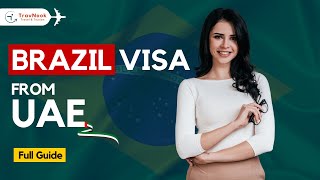 Brazil Visa from UAE  How To Apply for Brazil Tourist Visa From Dubai [upl. by Trimble]