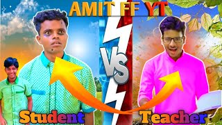 School Life2  AMIT FF Comedy Full Video  AMIT FF YT 😂 [upl. by Staley]