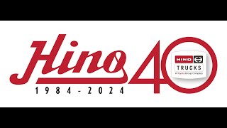 Hino Trucks Turns 40 [upl. by Hcirteid]