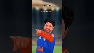 Congratulations team India for ICC T20 world cup 2024 🥳😎😱cricket icct20worldcup2024 india shorts [upl. by Leinehtan]