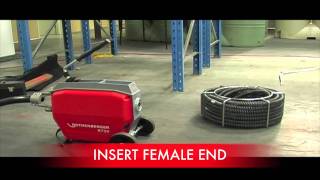 Rothenberger R750 Drain Cleaning Machine [upl. by Idnor]