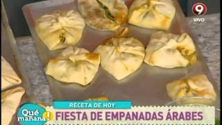 Receta de hoy Empanadas árabes [upl. by Noella]