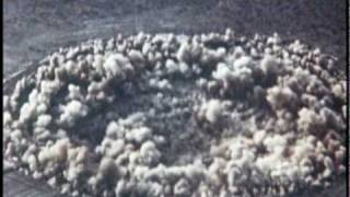 Nuclear Bomb Subsidence Crater Formation [upl. by Auof]