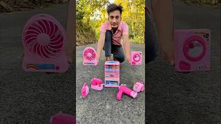 Satisfying With Unboxing Review Toys Vending Machine Washing MachineHair Dryer iron amp fan [upl. by Martinsen224]