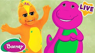 🎃 Lets Enjoy Halloween  Brain Break for Kids  Full Episodes Live  Barney the Dinosaur [upl. by Eittod]