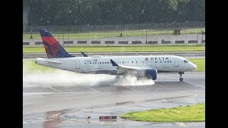 Rainy Delta A220100 landing MSP [upl. by Eegnat]