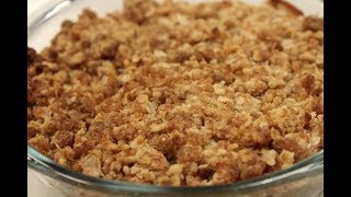 Apple Crumble  Sanjeev Kapoor Khazana [upl. by Negem]