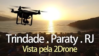 Trindade  Paraty  RJ Imagens aéreas feitas por drone [upl. by Anigroeg]