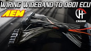 Connecting Wideband o2 to OBD1 P28 ECU For CromeHTS [upl. by Andrey]