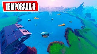 TEMPORADA 8 NUEVA CIUDAD EN EL MAPA quotFILTRADAquot  FORTNITE [upl. by Akenet]