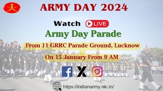 ARMY DAY 2024 PARADE  LIVE STREAMING [upl. by Nabroc]