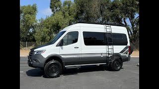 2024 Storyteller Overland Classic Mode AWD Lithionics Lithium System Mercedes Sprinter Turbo Diesel [upl. by Shanan]