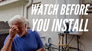 7 Mistakes When Installing an On Demand Water Heater tankless water heater [upl. by Rogovy545]