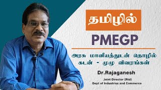 PMEGP Scheme  அரசு மானியத்துடன் கடன் உதவி  Explained in Tamil [upl. by Jolee]